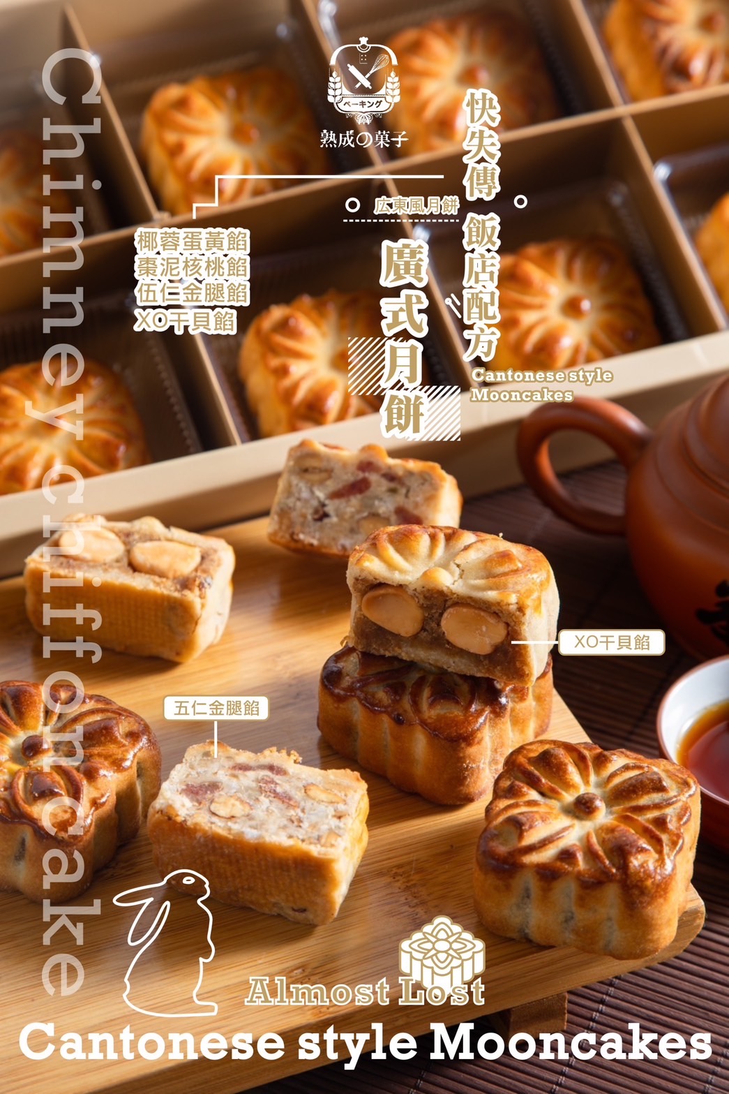 快失傳飯店配方廣式月餅